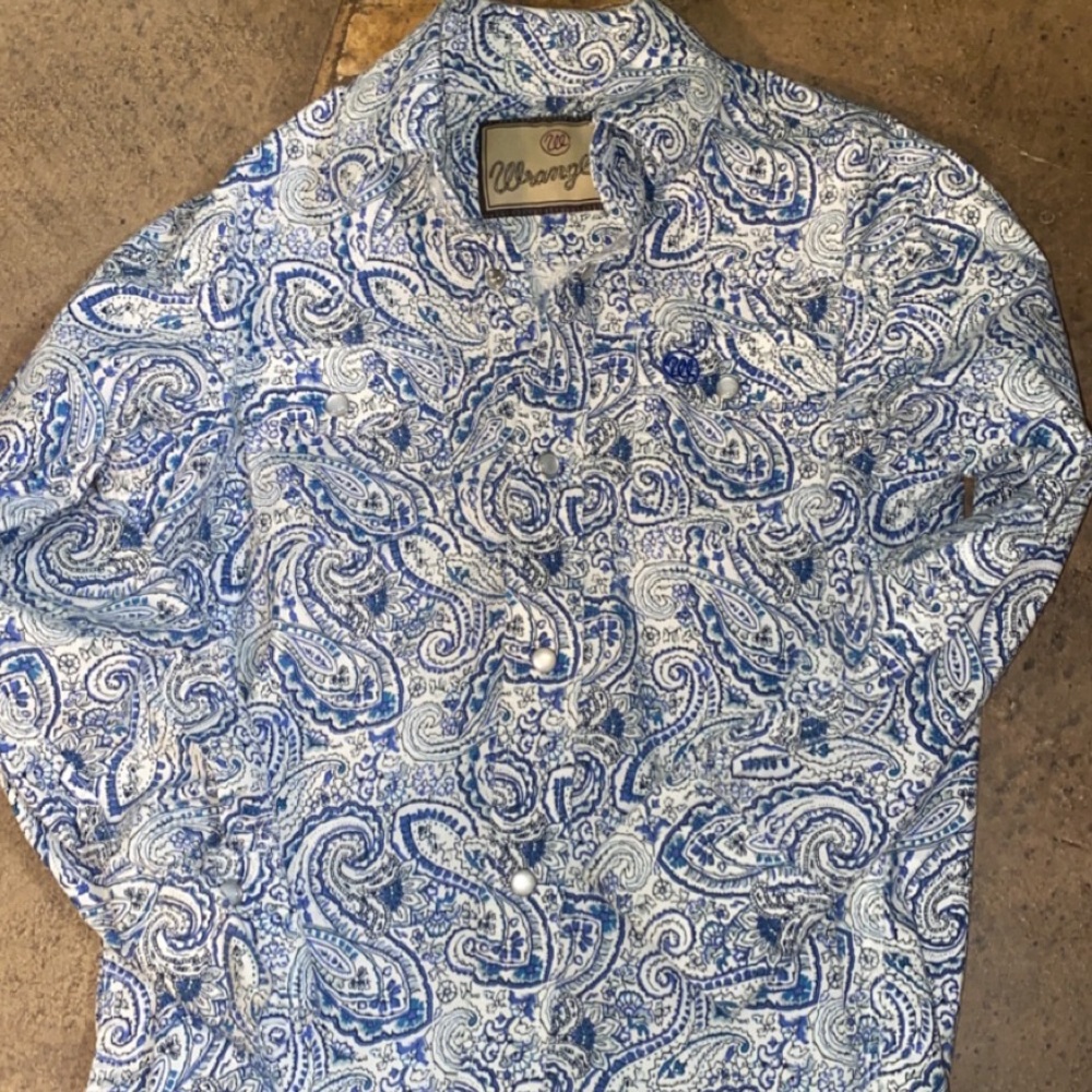 Boy’s Wrangler Button Down Shirt